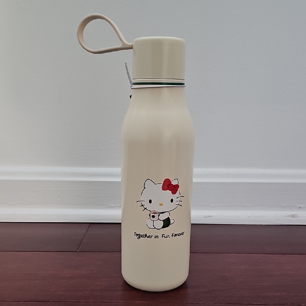 Hello Kitty Starbucks limited edition Stainless Steel Water Bottle 20oz.